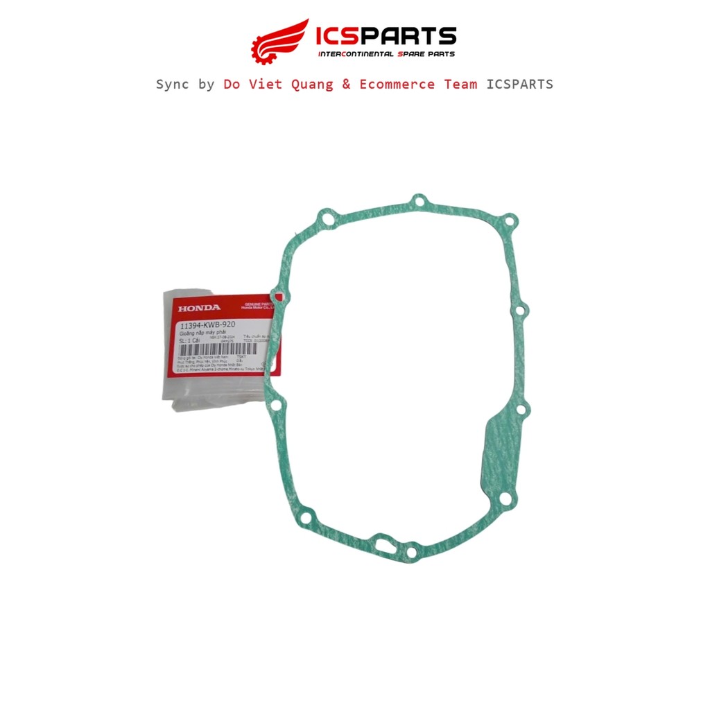 ปะเก็นฝาครอบเครื่องขวา HONDA Wave S / Wave Rs / Wave Rsx (11394-KWB-920)