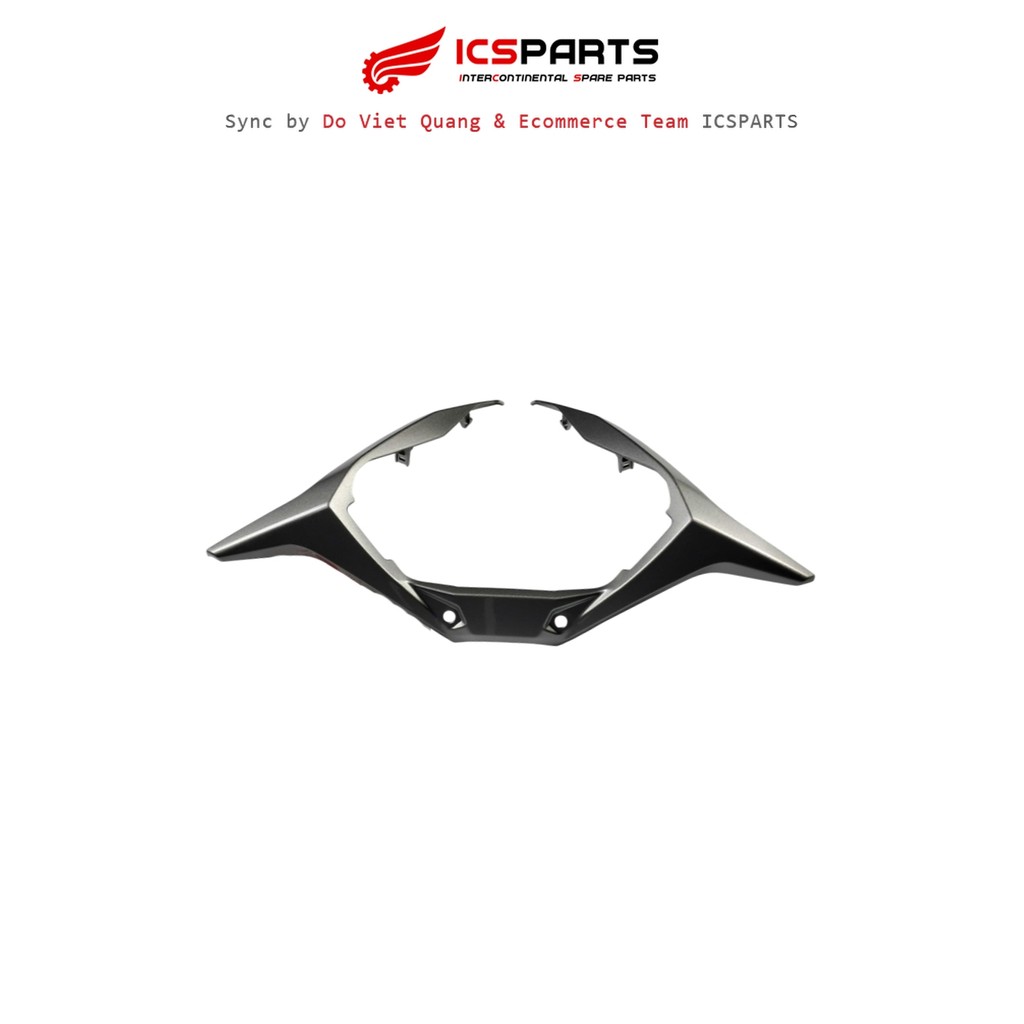 ฝาครอบแฮนด์พลาสติก (ฝานาฬิกา) ขวา Nhb24M HONDA Winner X V2 สีเงิน 2019 (53207-K56-V50ZH)