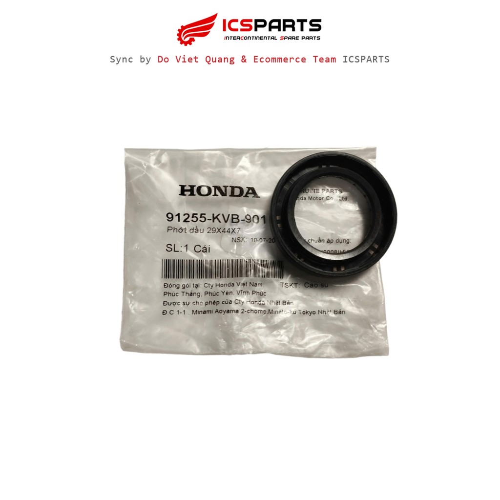ซีลน้ํามัน 29X44X7 HONDA Air Blade / Click / Vision (91255-KVB-901)
