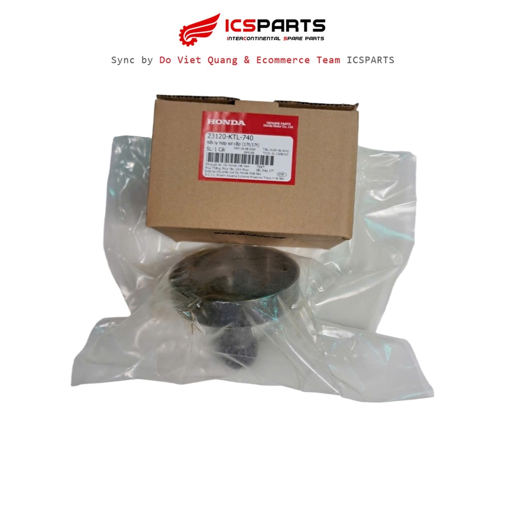 หม้อคลัชหลัก (17t/17t) HONDA Dream / Wave (23120-KTL-740)