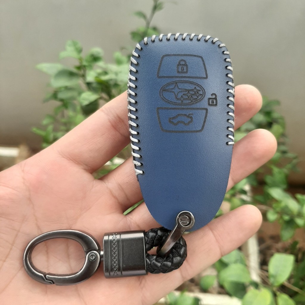 SUBARU, subaru forester, wrx, xv, outback, legacy เคสกุญแจหนังวัวแท้ 2 ปี