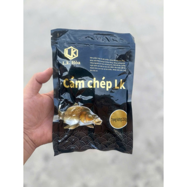 รําปลาคาร์พ LK ตัวอย่างผลิตภัณฑ์รําปลาคาร์พใหม่ล่าสุดของ LK 250g gahgv555