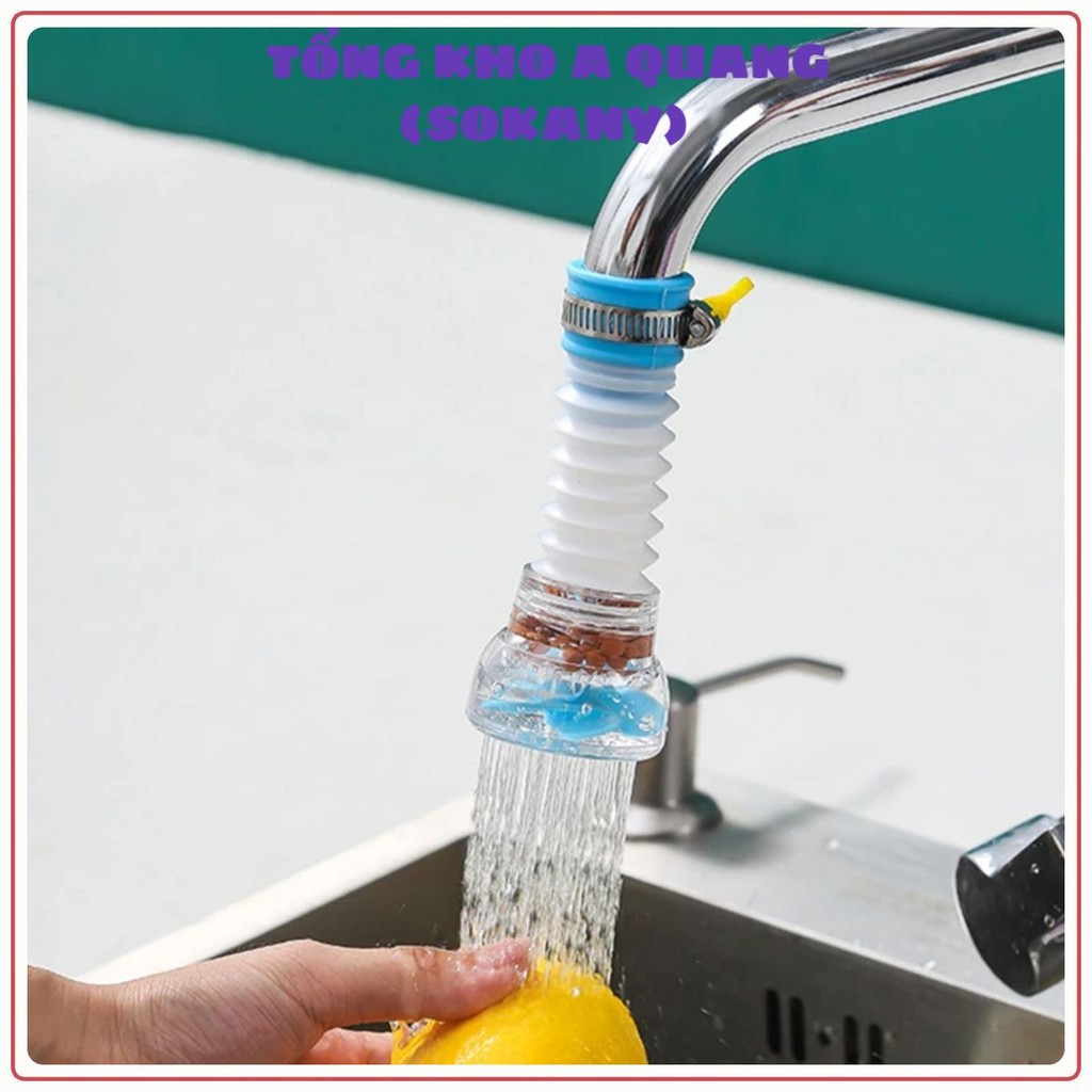 [COMBO 10]360 องศาหมุน Retractable Anti-Splash Filter Faucet Universal Kitchen Extension Faucet, Wat