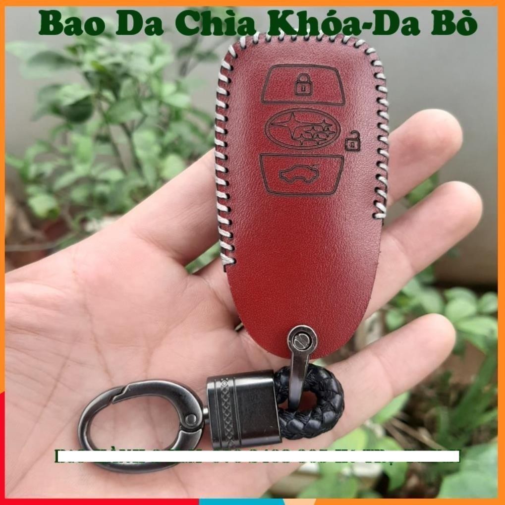 SUBARU, subaru forester, wrx, xv, outback, legacy เคสกุญแจหนังวัวแท้ 2 ปี