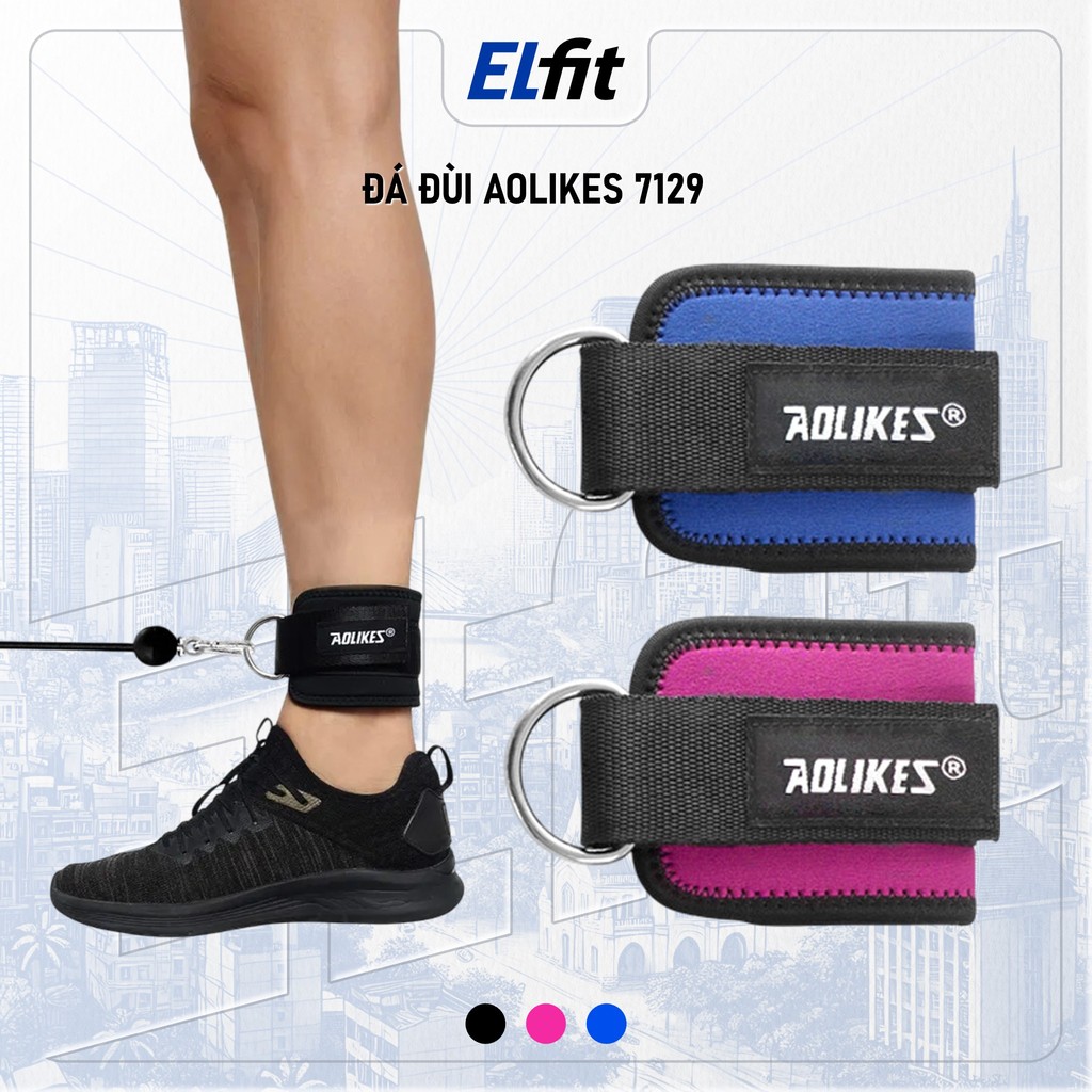 [1 ชิ้น] Aolikes A-7129 Ankle Wrap - คุณภาพสูงของแท้ Butt Training Thigh Kick - QCC-AL7129