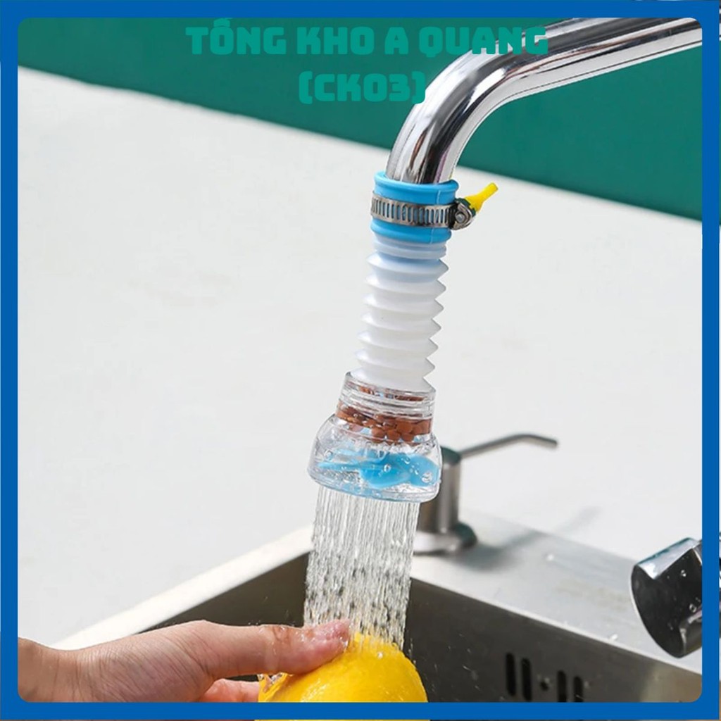 [COMBO 10]360 องศาหมุน Retractable Anti-Splash Filter Faucet Universal Kitchen Extension Faucet, Wat