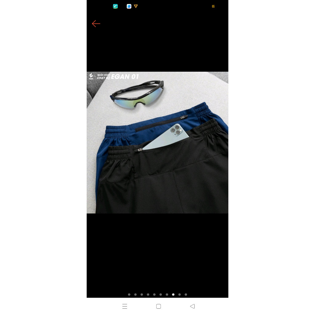 RUNNING SHORTS - EGAN 01