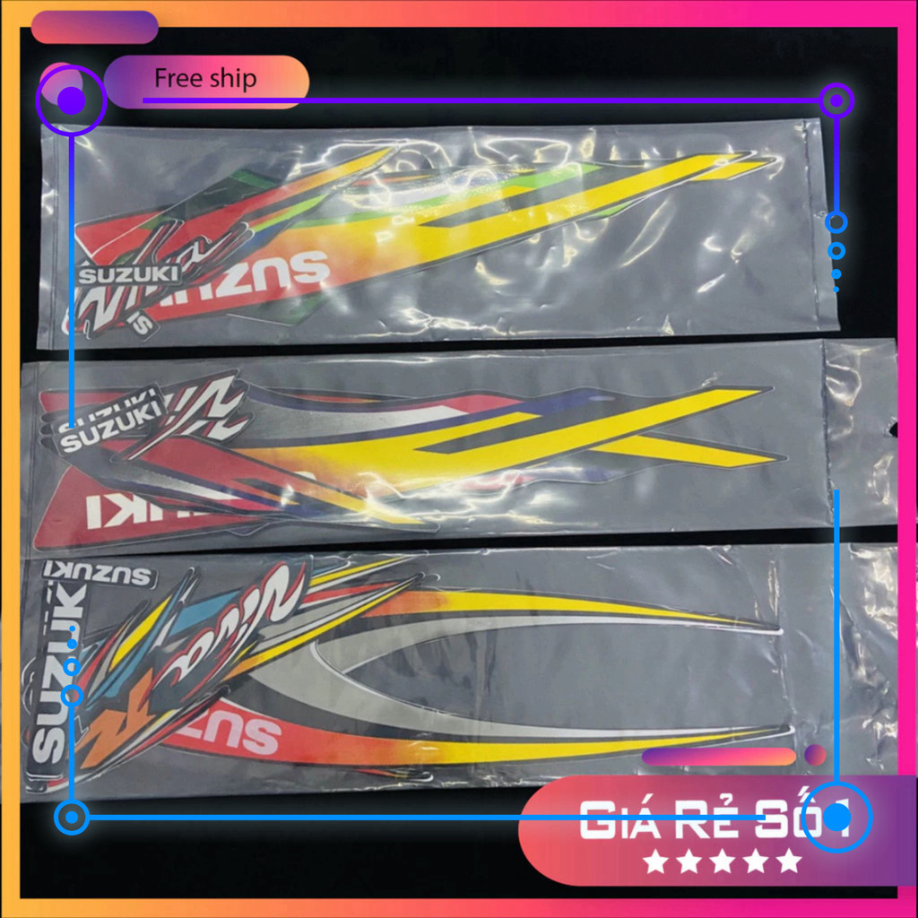 [NECKLACE] PREMIUM 3-LAYER SUZUKI VIVA CAR STICKER LIKE EXTREMELY QUALITY ZIN