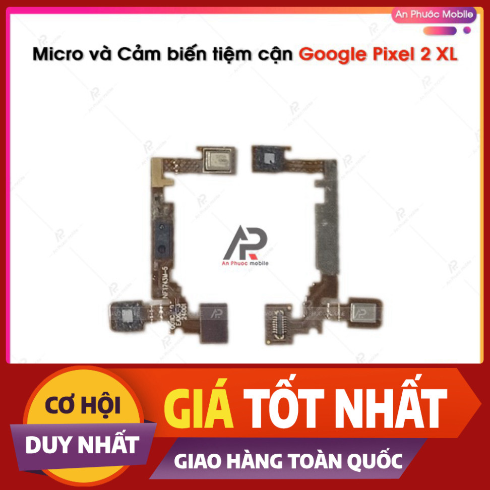 ไมโครโฟนพร้อมเซ็นเซอร์ Proximity Google Pixel 2 XL - Google Pixel 2XL ส่วนประกอบโทรศัพท์ 6 นิ้ว LKBE