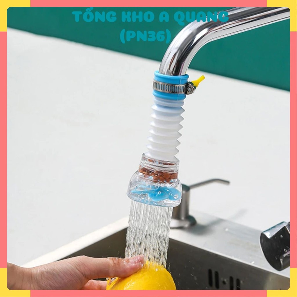 [COMBO 10]360 องศาหมุน Retractable Anti-Splash Filter Faucet Universal Kitchen Extension Faucet, Wat