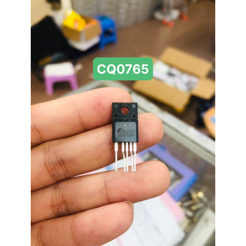 พลัง Ic CQ0765 to220 ด้านหลังพลาสติก