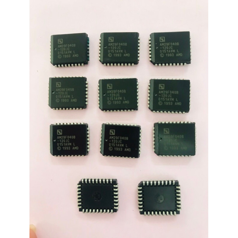 ชุดหน่วยความจํา ICs AM29F040B-120JC