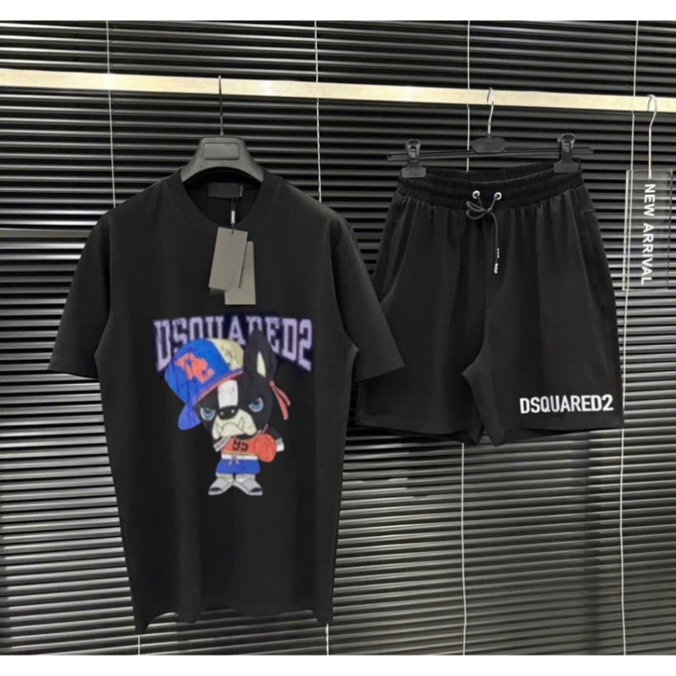 DSQ Boxing Puppy Clothing Set 009 Made of Cool ผ้าคอตตอนเนื้อนุ่ม