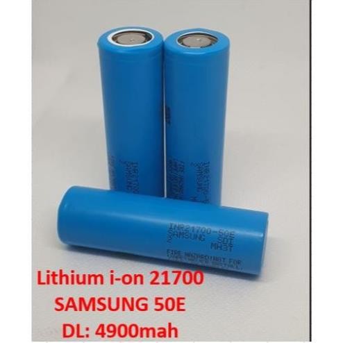 Cell 21700 Samsung 50E ความจุ 5000mah ถอดประกอบเหมือนใหม่