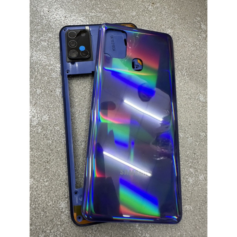 เคส/หลัง Samsung a21s BLUE