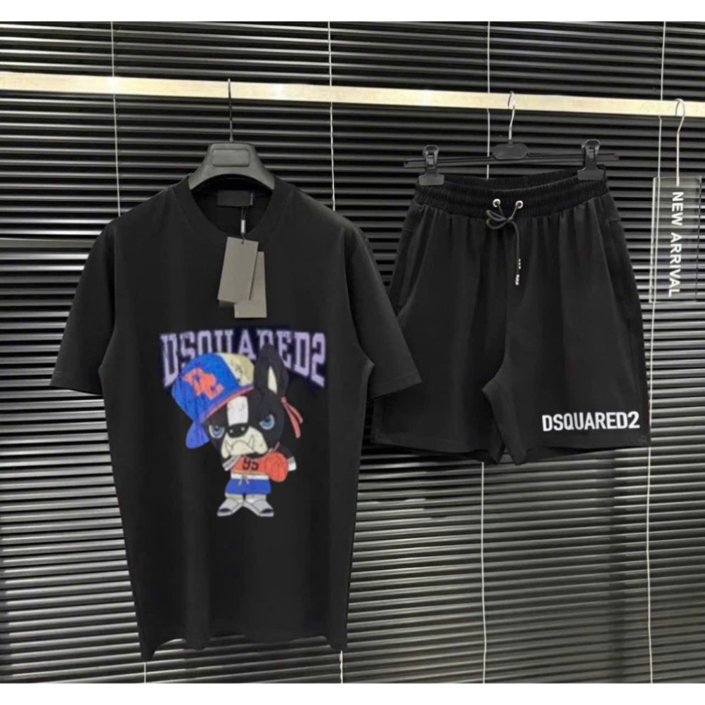 DSQ Boxing Puppy Clothing Set 009 Made of Cool ผ้าคอตตอนเนื้อนุ่ม