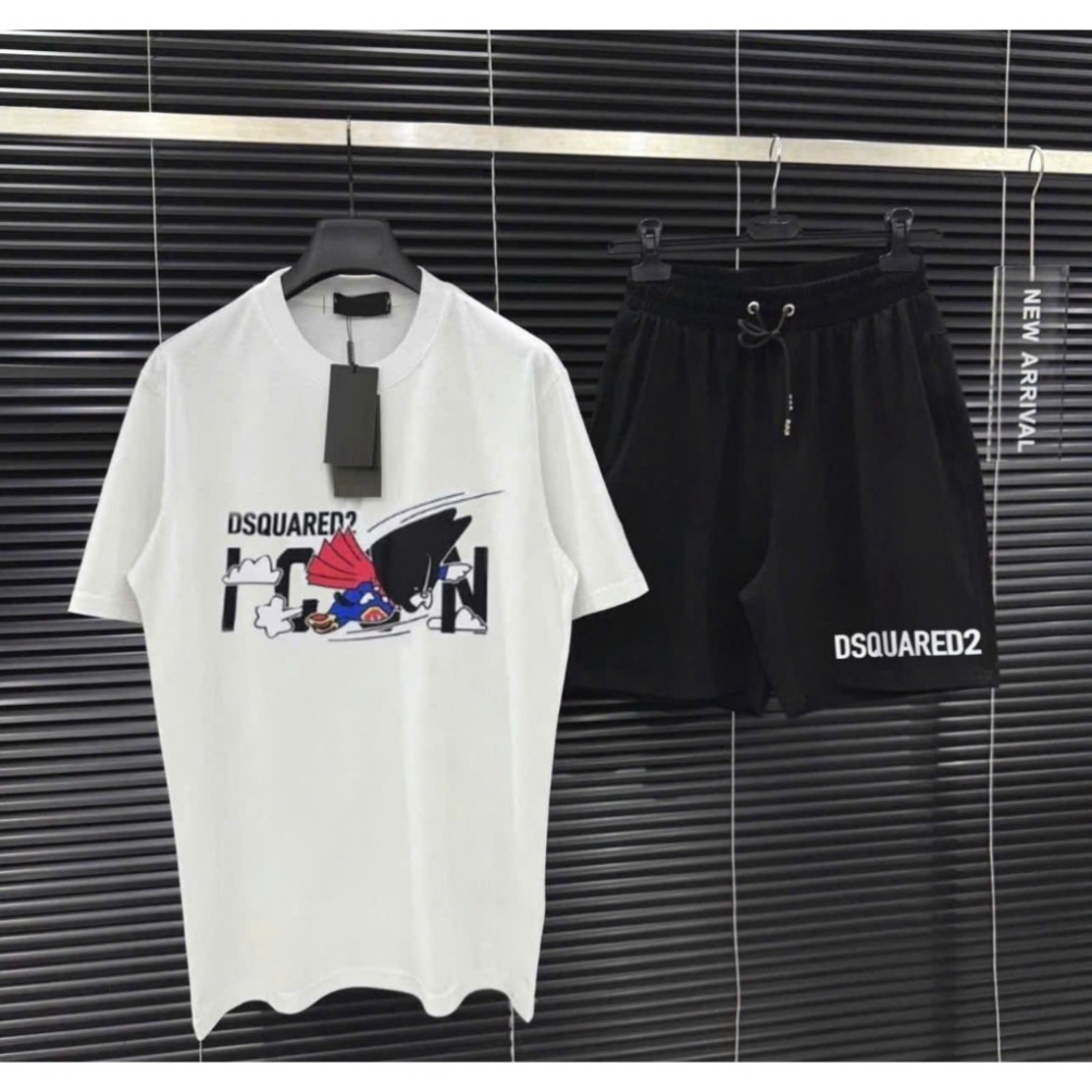 DSQ Supermi 011 Hottred Youth Summer Clothes Set 2025 Full of DSQ Brand Labels