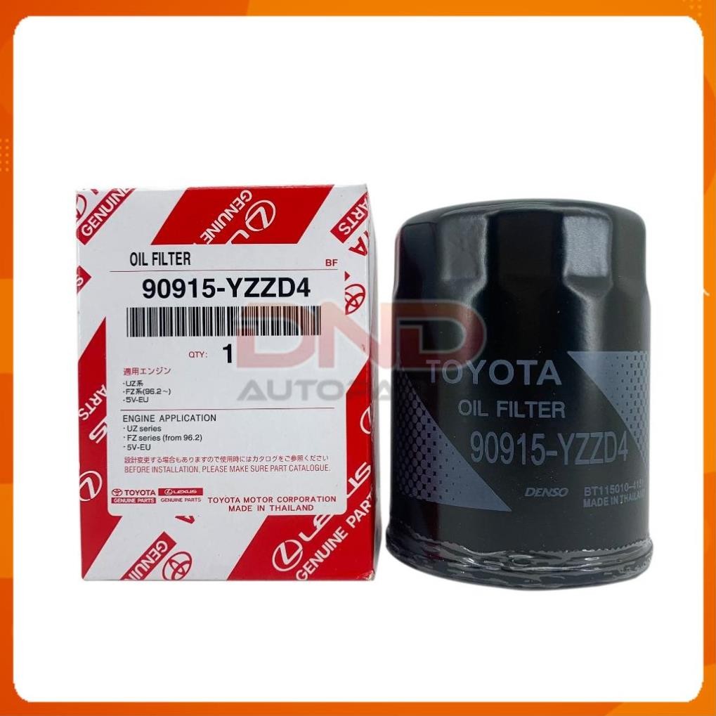 Toyota Innova, Fortuner, กรองน้ํามันเครื่อง Hilux.. (90915-YZZD4, 90915YZZD4)