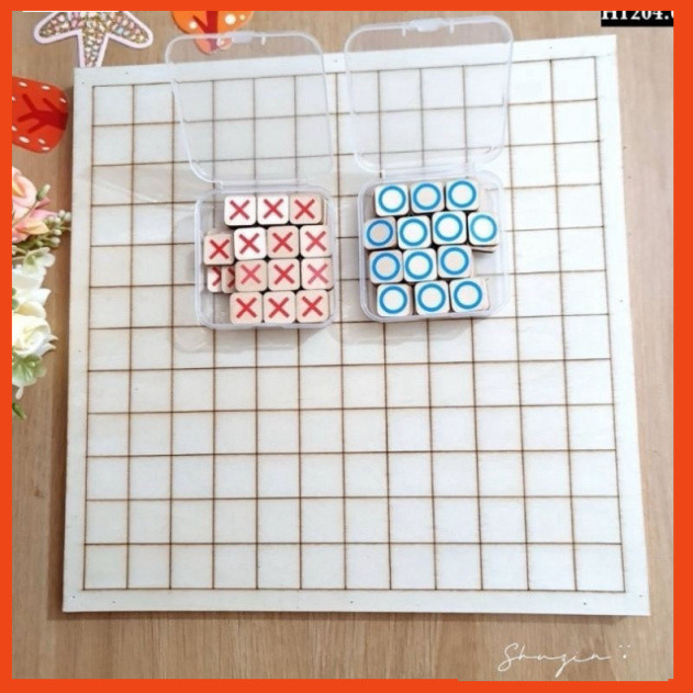 CARO CHESS TABLE - CARO WOODEN CHESS TABLE