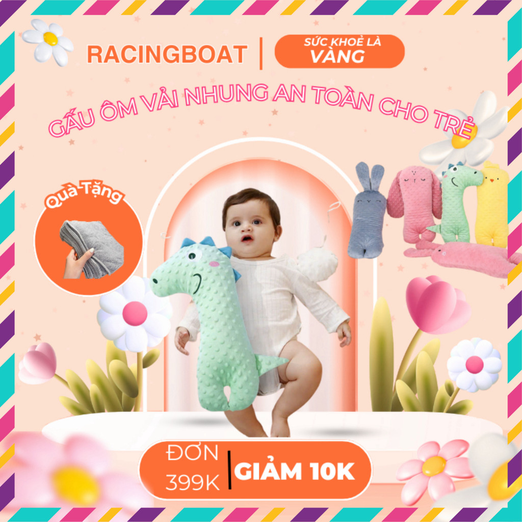 GIVE SHIPPING - จัดส่งฟรี - AMONO Premium Pillow ปลอดภัยหมีกํามะหยี่สําหรับเด็ก ตุ๊กตาหมีน่ารักสําหร