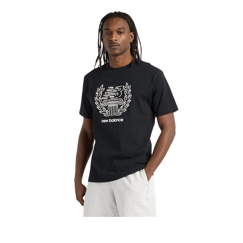 เสื้อเชิ้ตผู้ชาย New Balance X Debut Sculpture - สีดํา