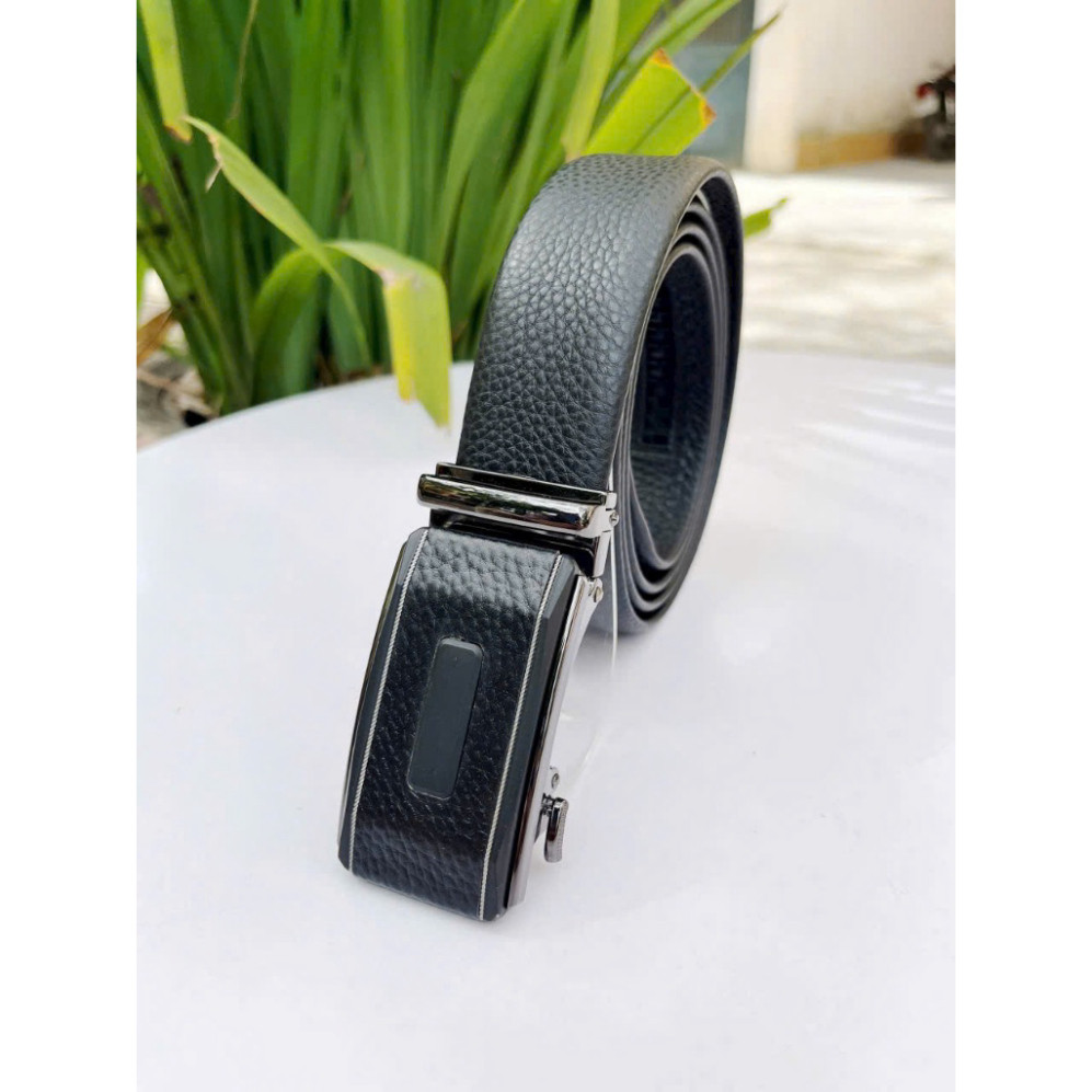 Ht.นีโอ เข็มขัดผู้ชาย หนังแท้ ดีไซน์เรียบหรู ของผู้ชาย ดล22 (หัวเข็มขัดจัดส่งแบบสุ่ม)