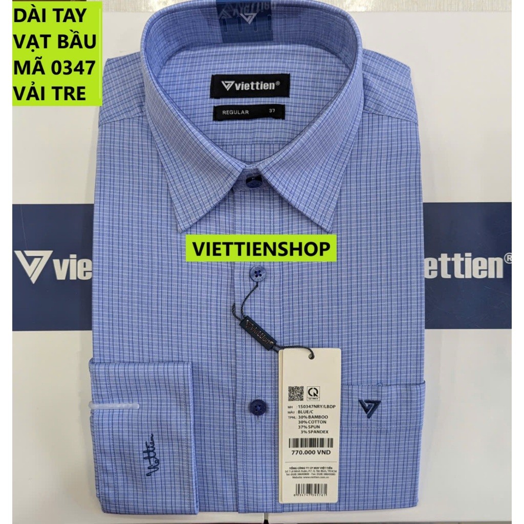 (0347 CRL) VIET TIEN LONG-SLEEVE CARROT BAMBOO SHIRT