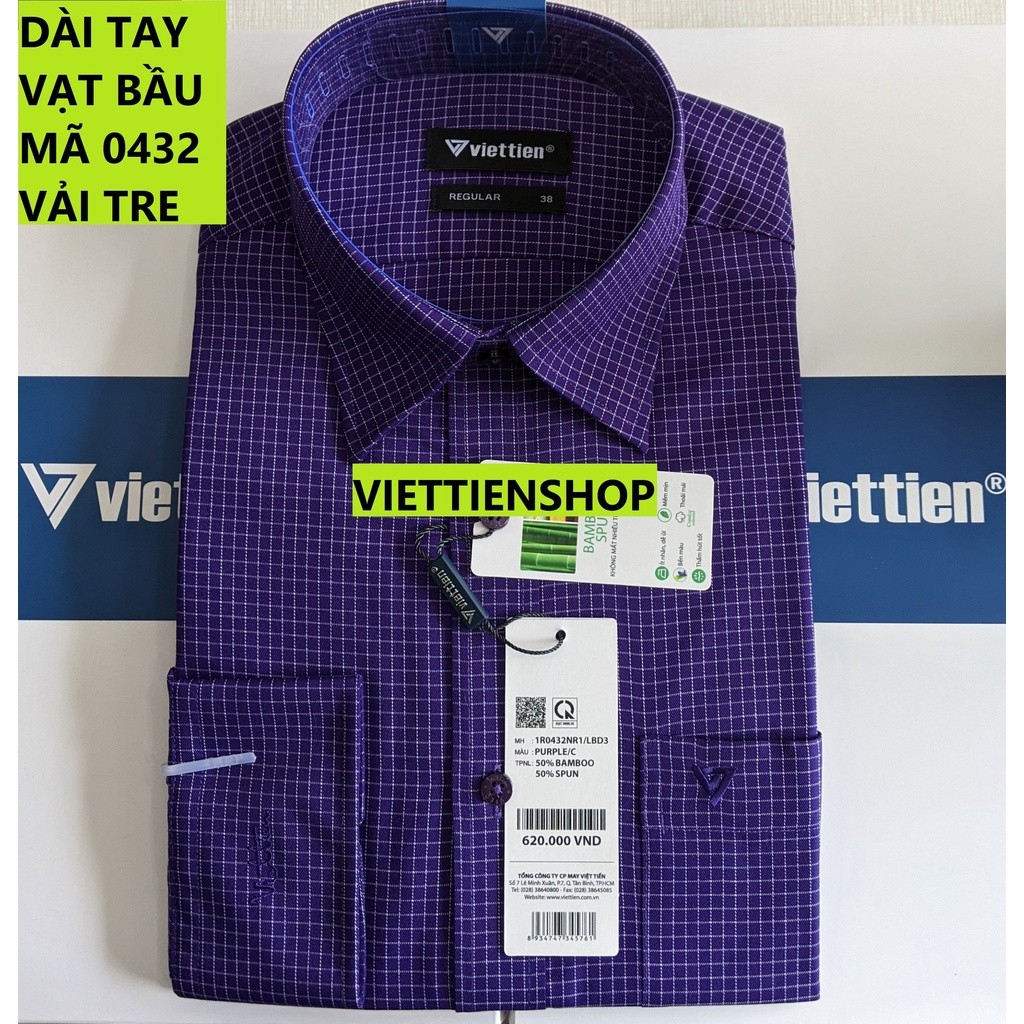 (0432 CRL) VIET TIEN LONG-SLEEVE CARROT BAMBOO SHIRT