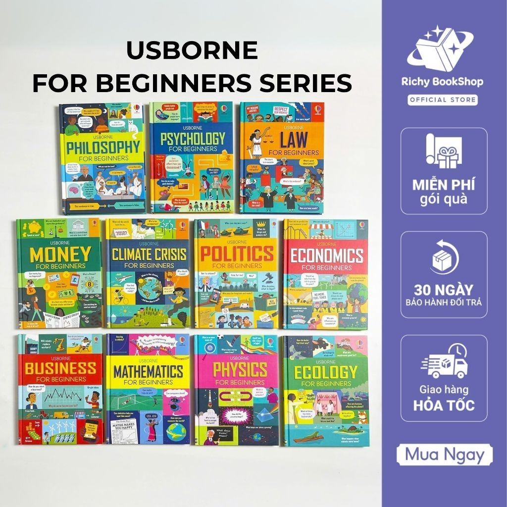หนังสือ - Usborne For Beginners - ชุด 11 เล่ม