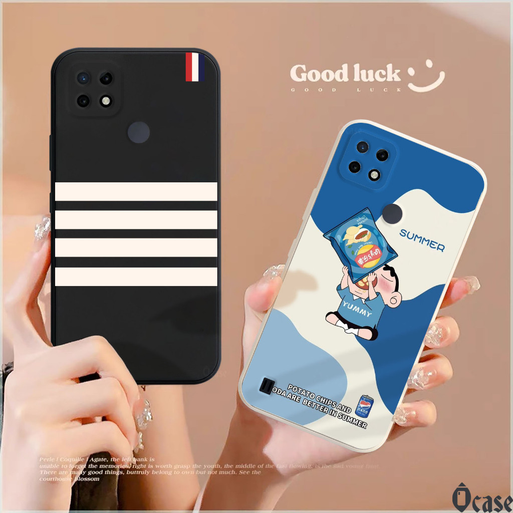 เคส Realme C21 / C21Y / C25Y พร้อมดีไซน์สปอร์ตและการ์ตูน