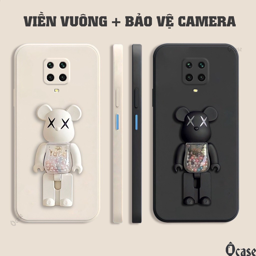 เคส Xiaomi Redmi Note 9s / Note 9 Pro / Note 9 Promax / Poco M2 Pro รุ่นหมี และขาตั้งสะดวก