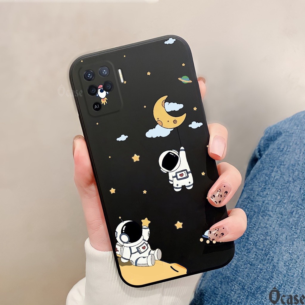 เคส Oppo A94 ขอบเหลี่ยม และกันกล้อง
