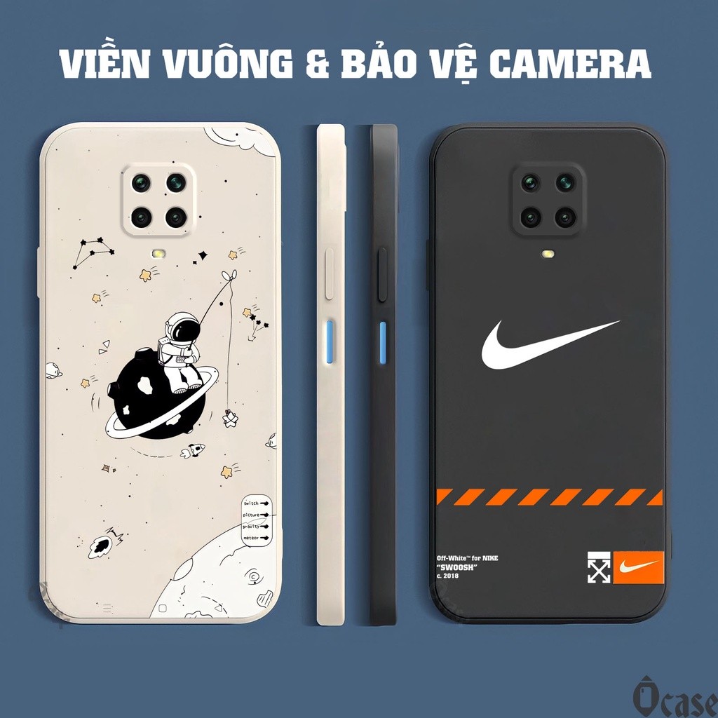 เคส Xiaomi Redmi Note 9s / Note 9 Pro / Note 9 Promax / Poco M2 Pro ขอบสี่เหลี่ยมและป้องกันกล้อง