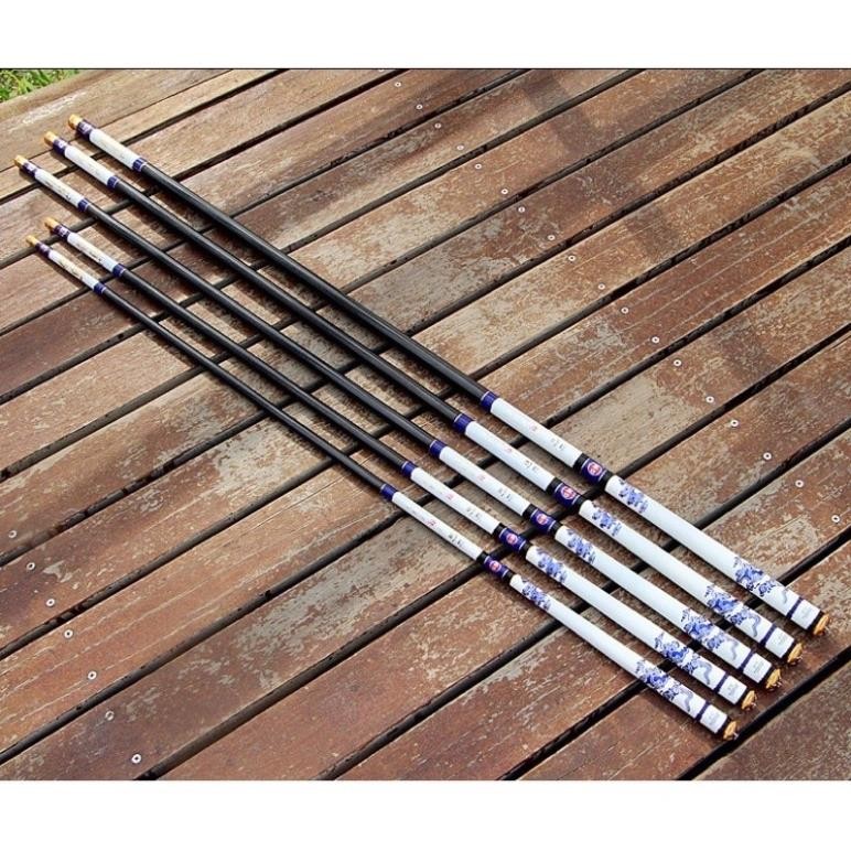 คันเบ็ดมือ GW Van ยาว 6H ยกปลา 2 กก. คงที่ตามภาพ คันเบ็ด 3m6 ถึง 6m3