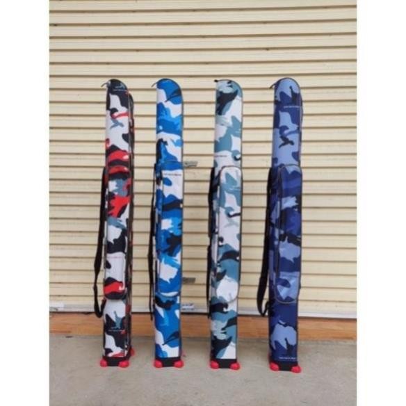 กระเป๋าใส่คันเบ็ดตกปลาแบบแข็ง 1ม25 x 12 x ยาว 11ซม สวยสุด ทนสุดๆ เหมือนทรงคันเบ็ด