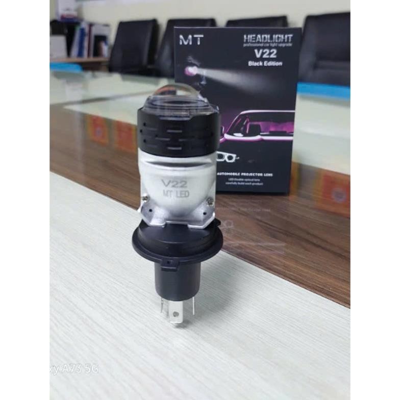 ไฟหน้า Mini Ball LED H4 V30 - V22 Osram 55w เอาต์พุตสําหรับรถยนต์และรถจักรยานยนต์