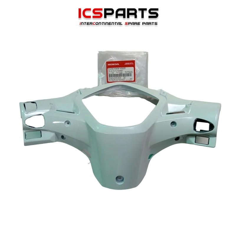 ครอบแฮนด์หลัง (คอพลาสติก) HONDA Wave Rsx 110 2010-2012 สีขาว Nha96P