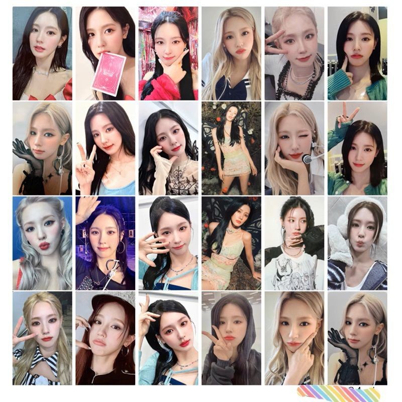 ชุดการ์ดภาพถ่าย Miyeon (G-IDLE) - 2