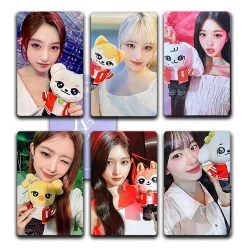 IVE ชุดการ์ดรูปถ่ายสองด้าน - Love Dive, After Like, IVE IVE, IVE MINE
