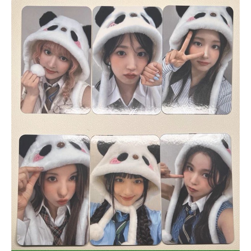 Set unoff photo cards NMIXX Lily, แฮวอน, Sullyoon, Bae, Jiwoo, Kyujin - EXPÉRGO