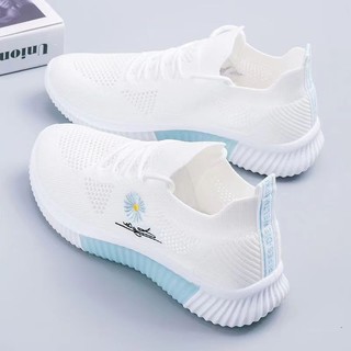 Giày sneaker thể thao nữ hàn quốc buộc dây đế 3.5cm êm chân thoáng khí siêu nhẹ đi bộ, đi chơi, đi tập thegioigiay V393