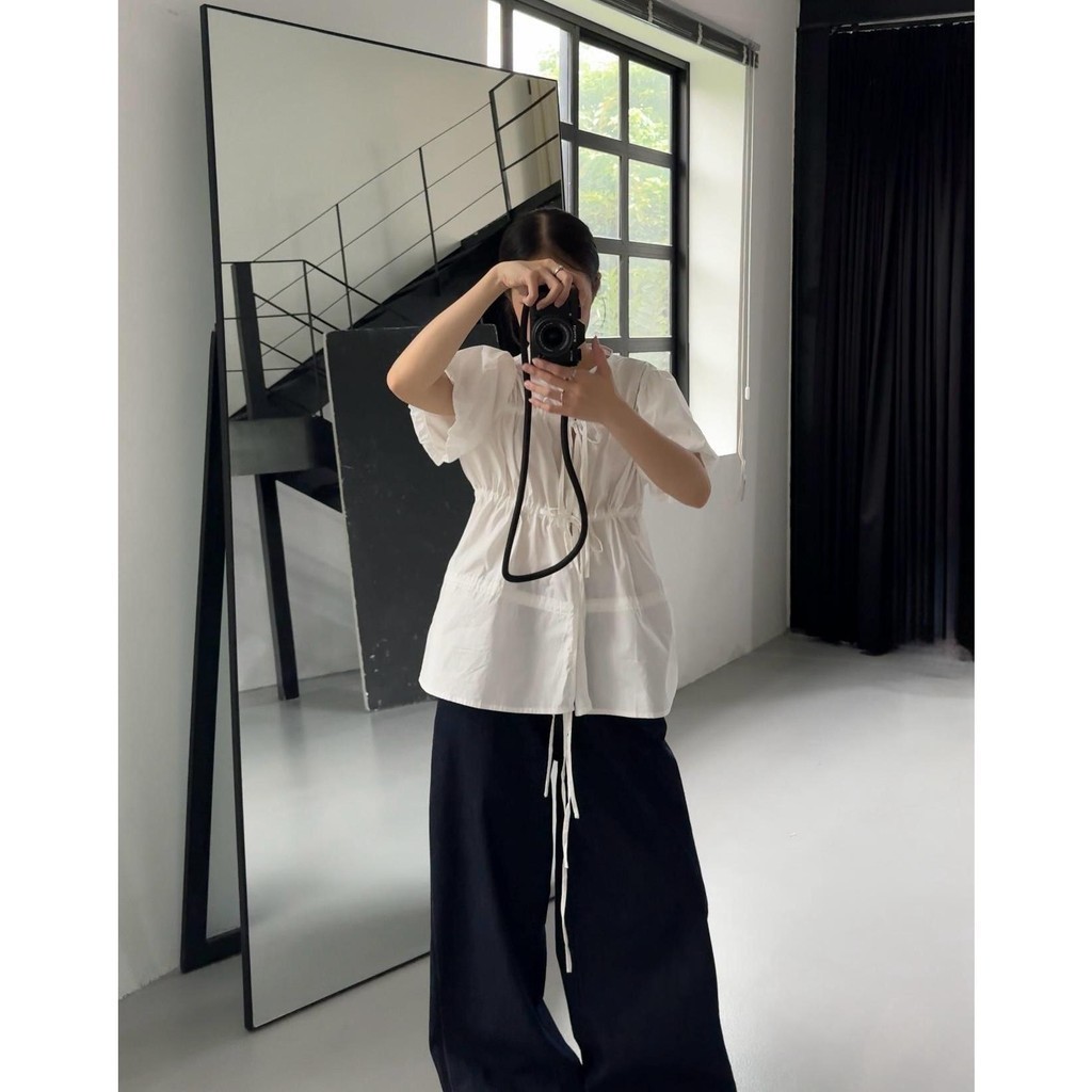 เสื้อมาร์กิ | Mir.byhi | เสื้อเชิ้ตแขนพัฟ Kate Han