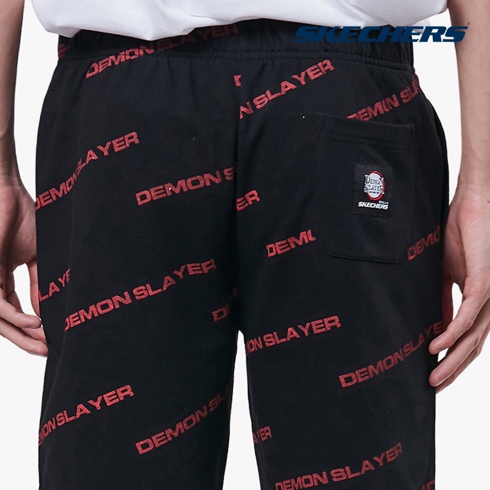 SKECHERS - Demon Slayer SL22Q4M319 กางเกงขาสั้นยาวถึงเข่า unisex