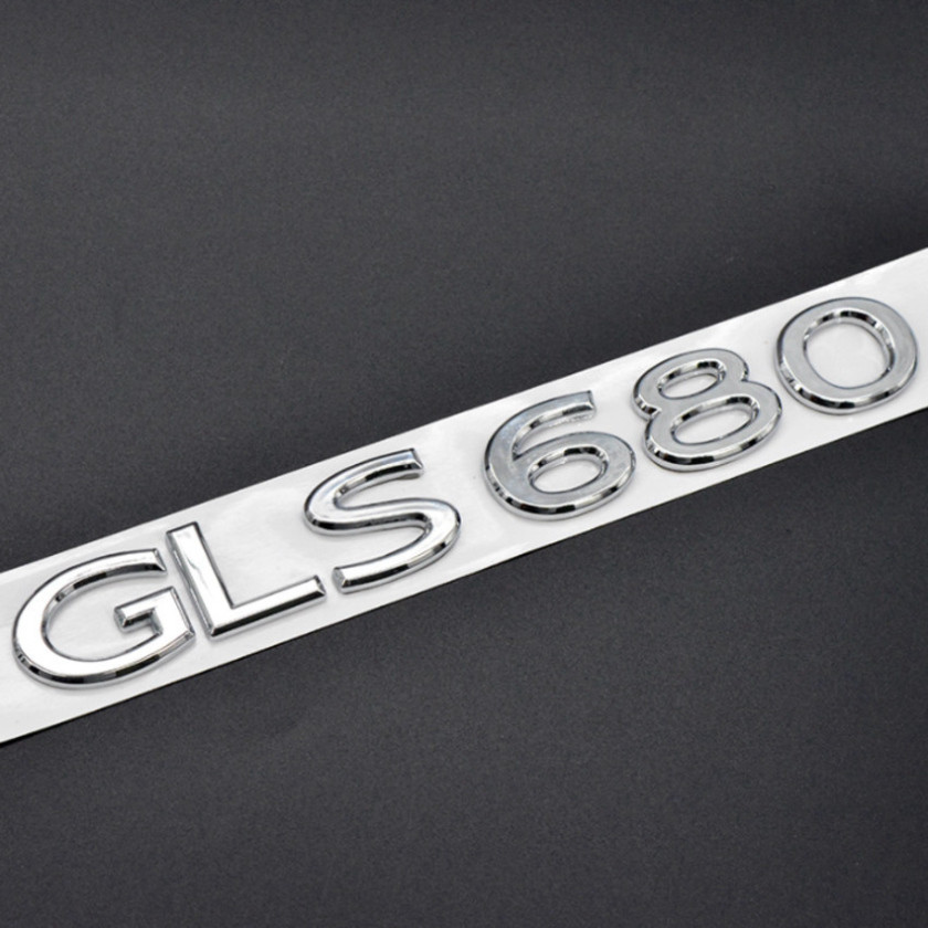 ตัวอย่างรูปลอก 10+ ตัวท็อป S680 & GLS680 สติ๊กเกอร์ด้านหลัง Beautiful & Classy Maybach.