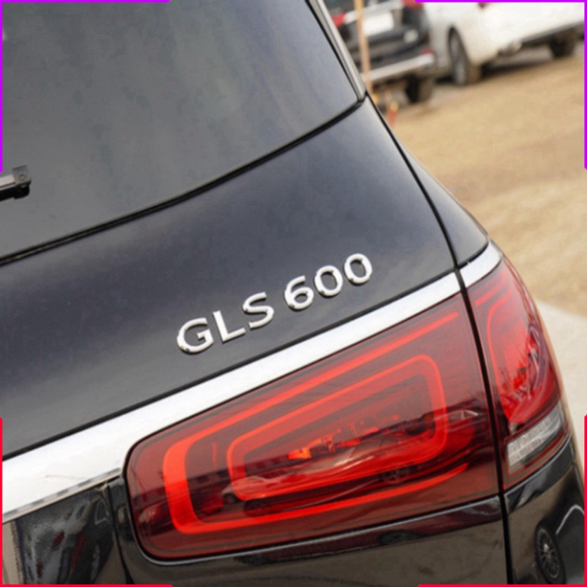 GLS600 สติ๊กเกอร์รูปลอกด้านหลังรถ Maybach สร้างไฮไลท์สําหรับรถยนต์...