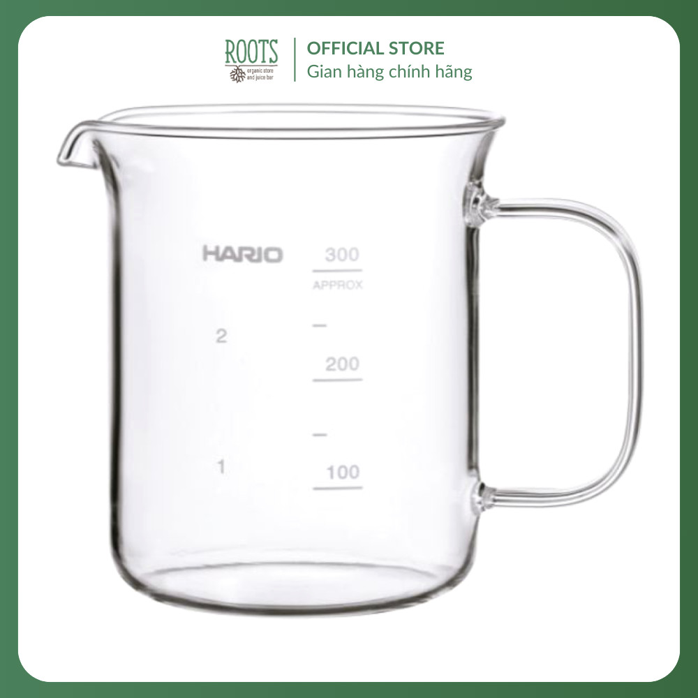 HARIO - แก้วกาแฟแก้ว, Beaker Server, แก้วเก็บความร้อน, BV-300 (300ml)