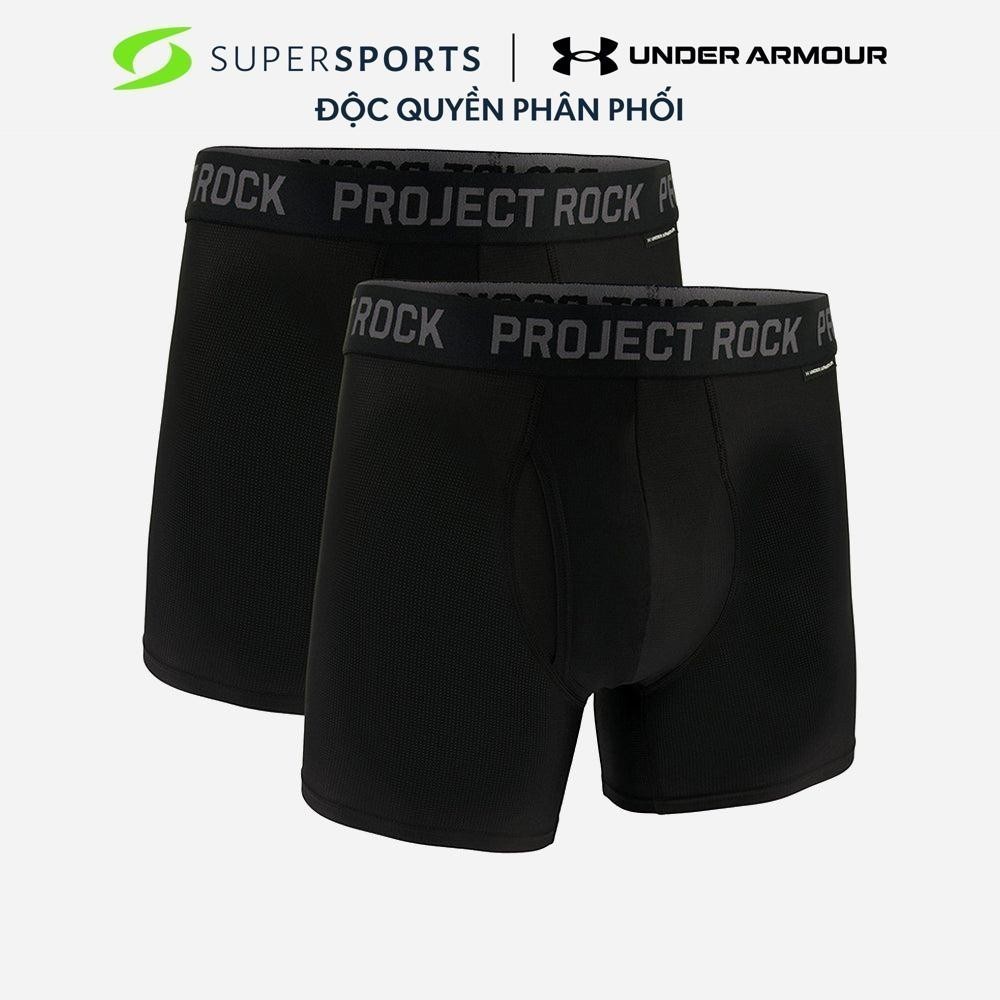 UNDER ARMOR UNDER ARMOUR Under ARMOUR Performance Tech Mesh Mens Lingerie 5Inch 2Pack - สีดํา - 1383