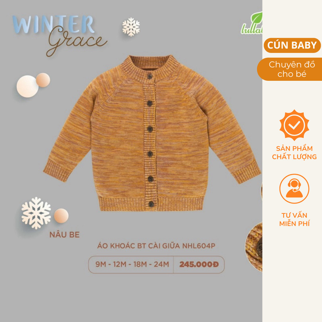 LULLABY - คาร์ดิแกน Lullaby สําหรับเด็กผู้ชาย/เด็กผู้หญิง