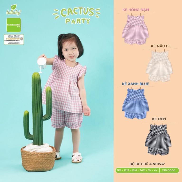 LULLABY - ชุดเดรสแขนกุด Lullaby สําหรับเด็กผู้หญิง