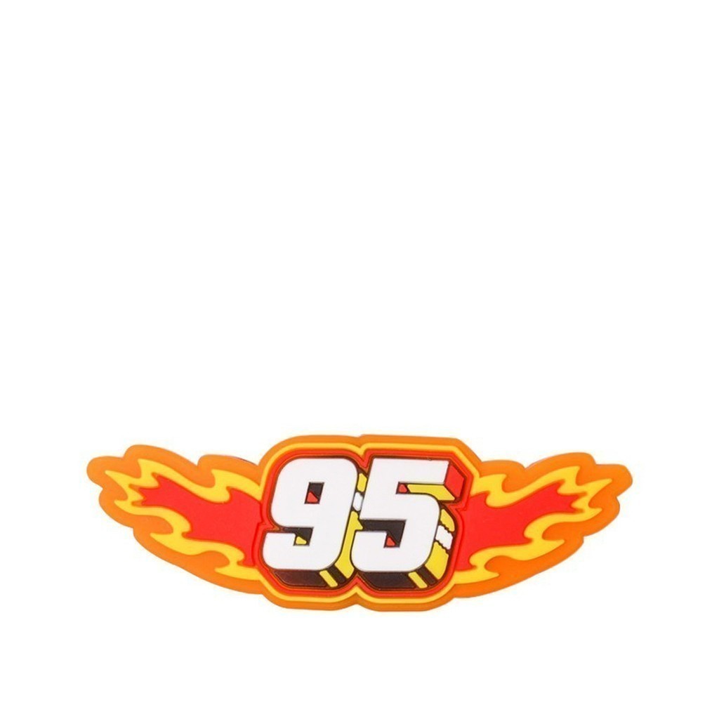 อุปกรณ์เสริมธีม Crocs Jibbitz Charm Lightning McQueen95
